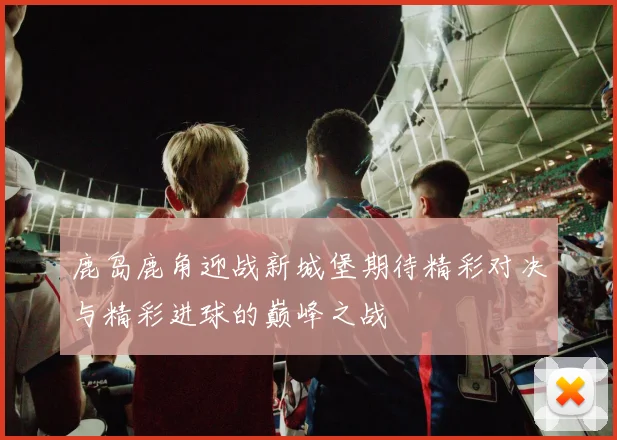 鹿岛鹿角迎战新城堡期待精彩对决与精彩进球的巅峰之战