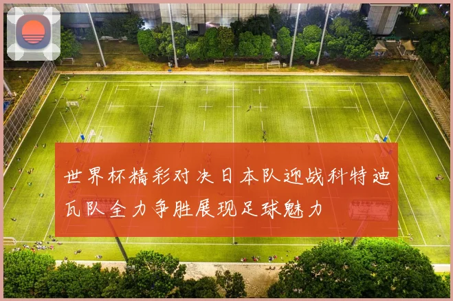 世界杯精彩对决日本队迎战科特迪瓦队全力争胜展现足球魅力
